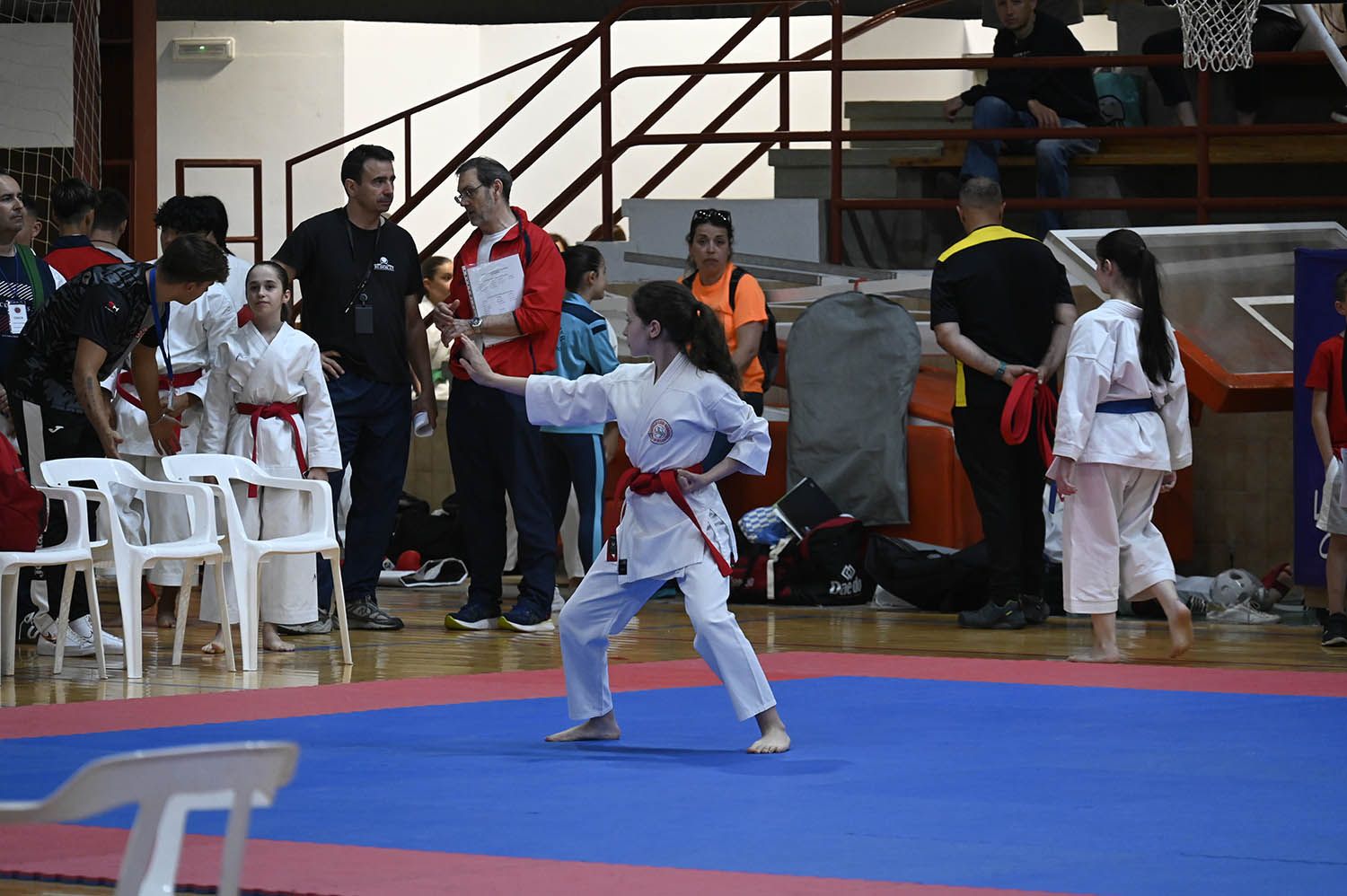 Imagen de la competición de kárate
