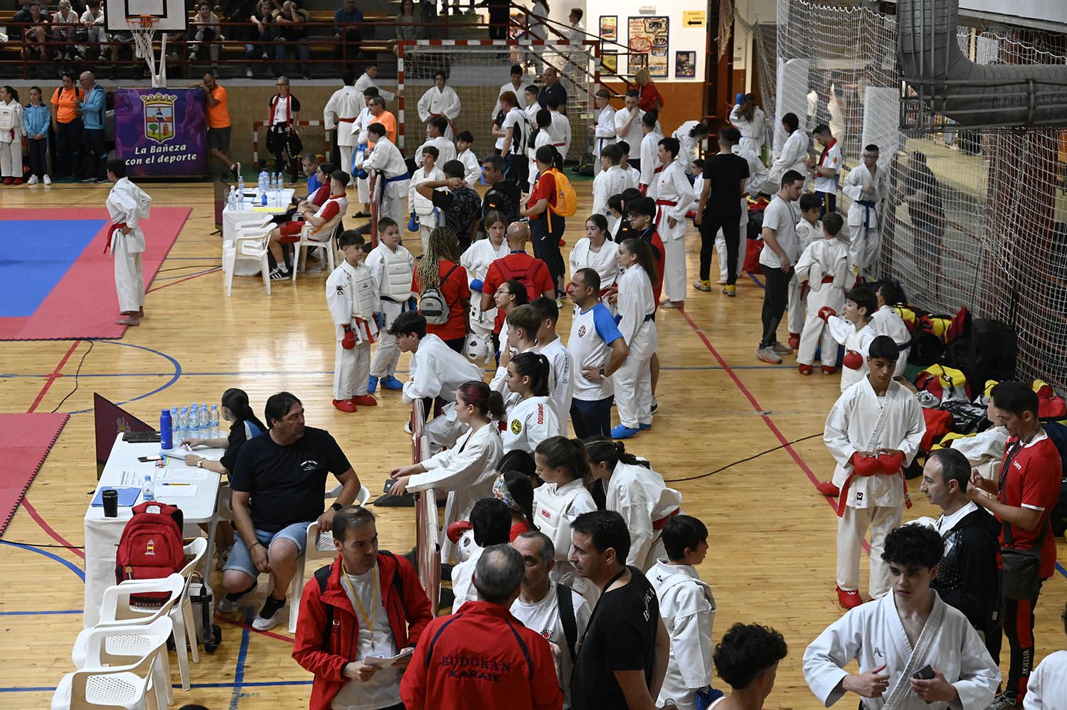 Imagen de la competición de kárate