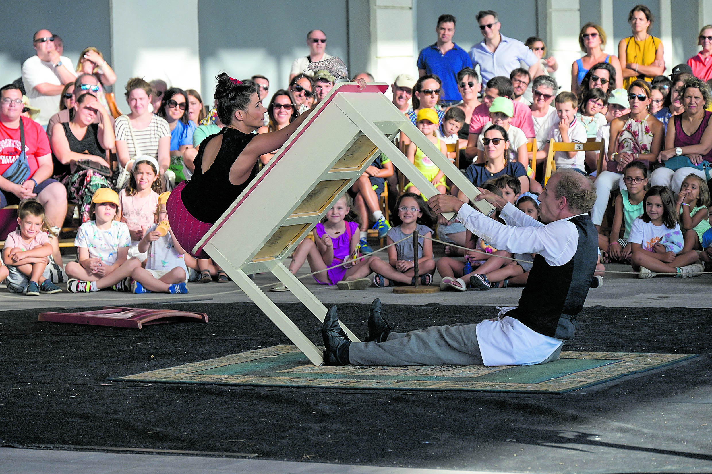 Una edición pasada del circo contemporáneo. | MAURICIO PEÑA