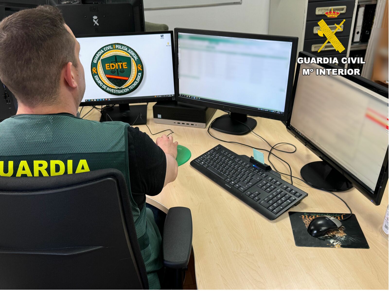 Imagen de archivo de la Guardia Civil. | L.N.C.