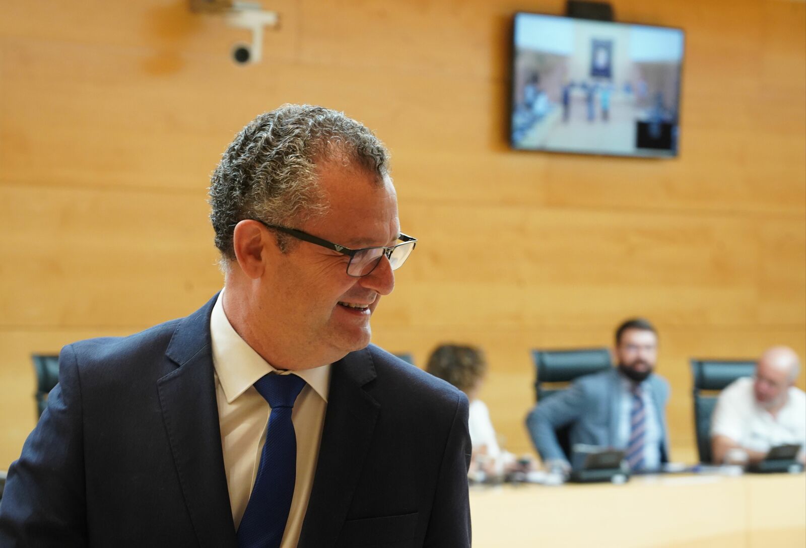 El consejero de Agricultura, Gerardo Dueñas, en su comparecencia de este miércoles. | ICAL