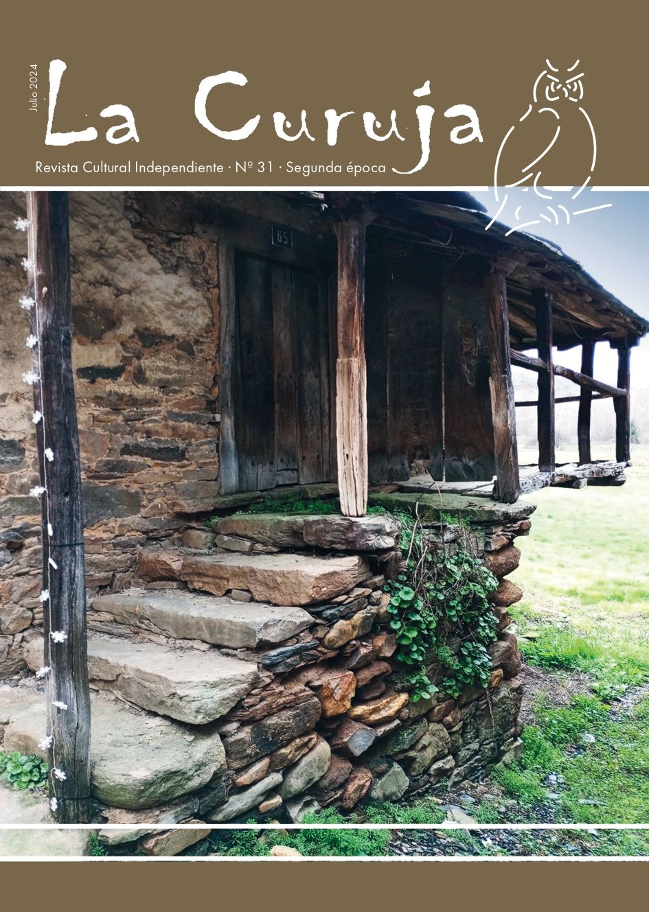 Portada del nuevo número de La Curuja.