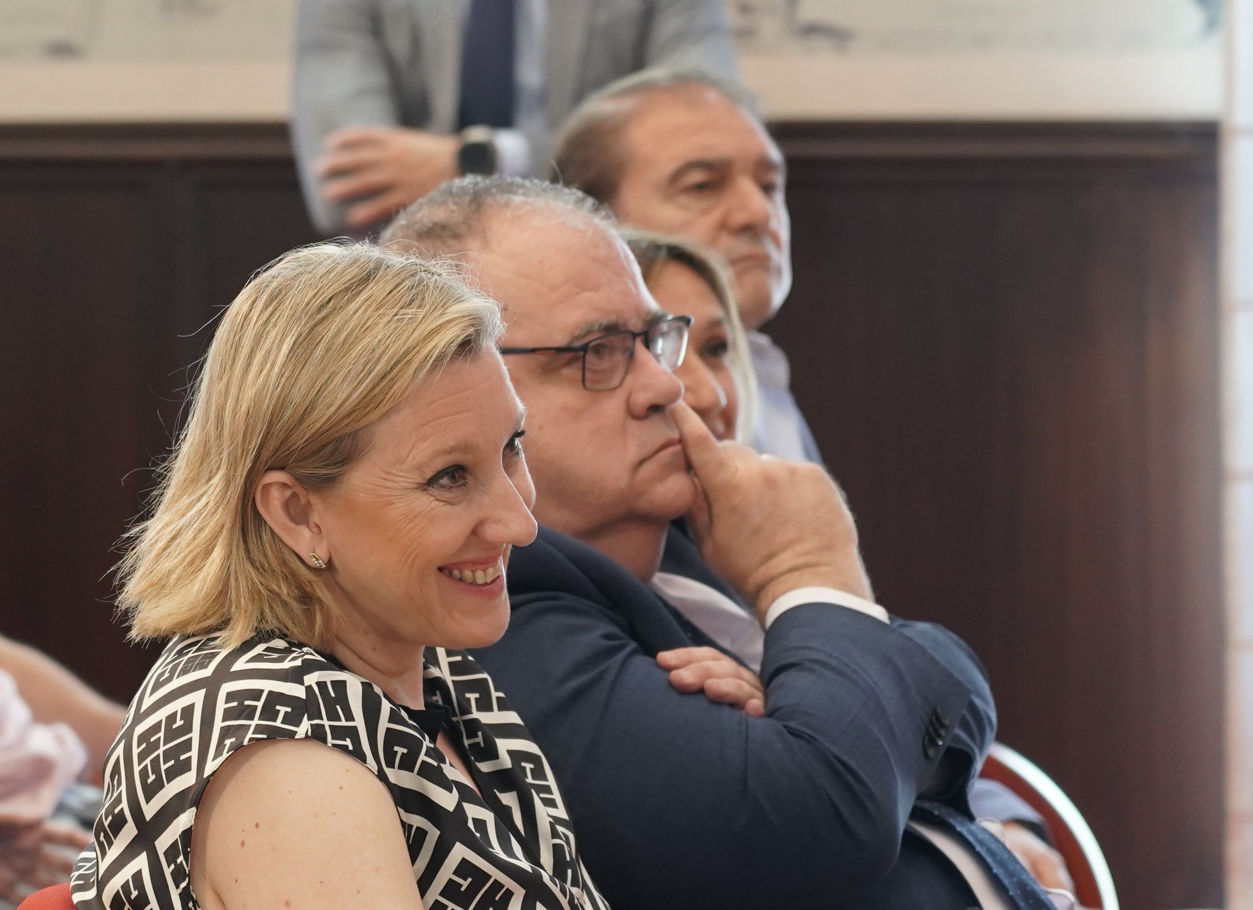Isabel Blanco, consejera de Familia, asume el cargo de vicepresidenta en sustitución de Gallardo. | ICAL