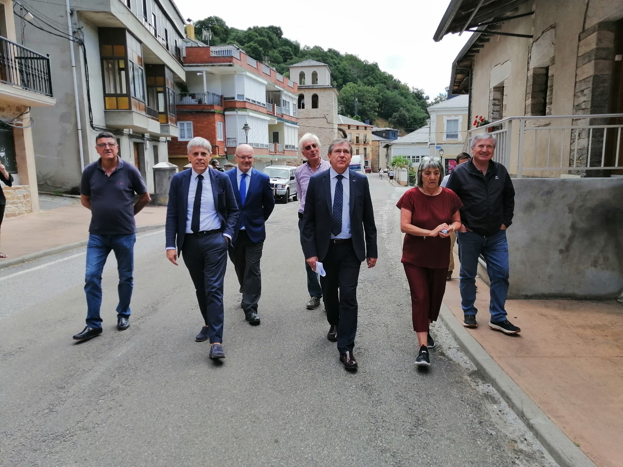 Presentación de las actuaciones en Vega de Valcarce.