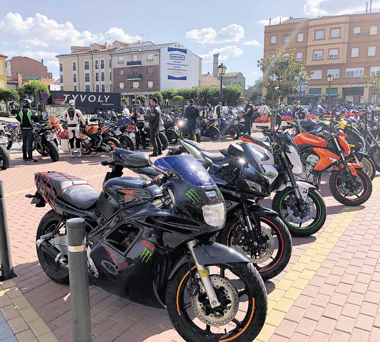 Imagen de archivo de motos. | P. FERRERO