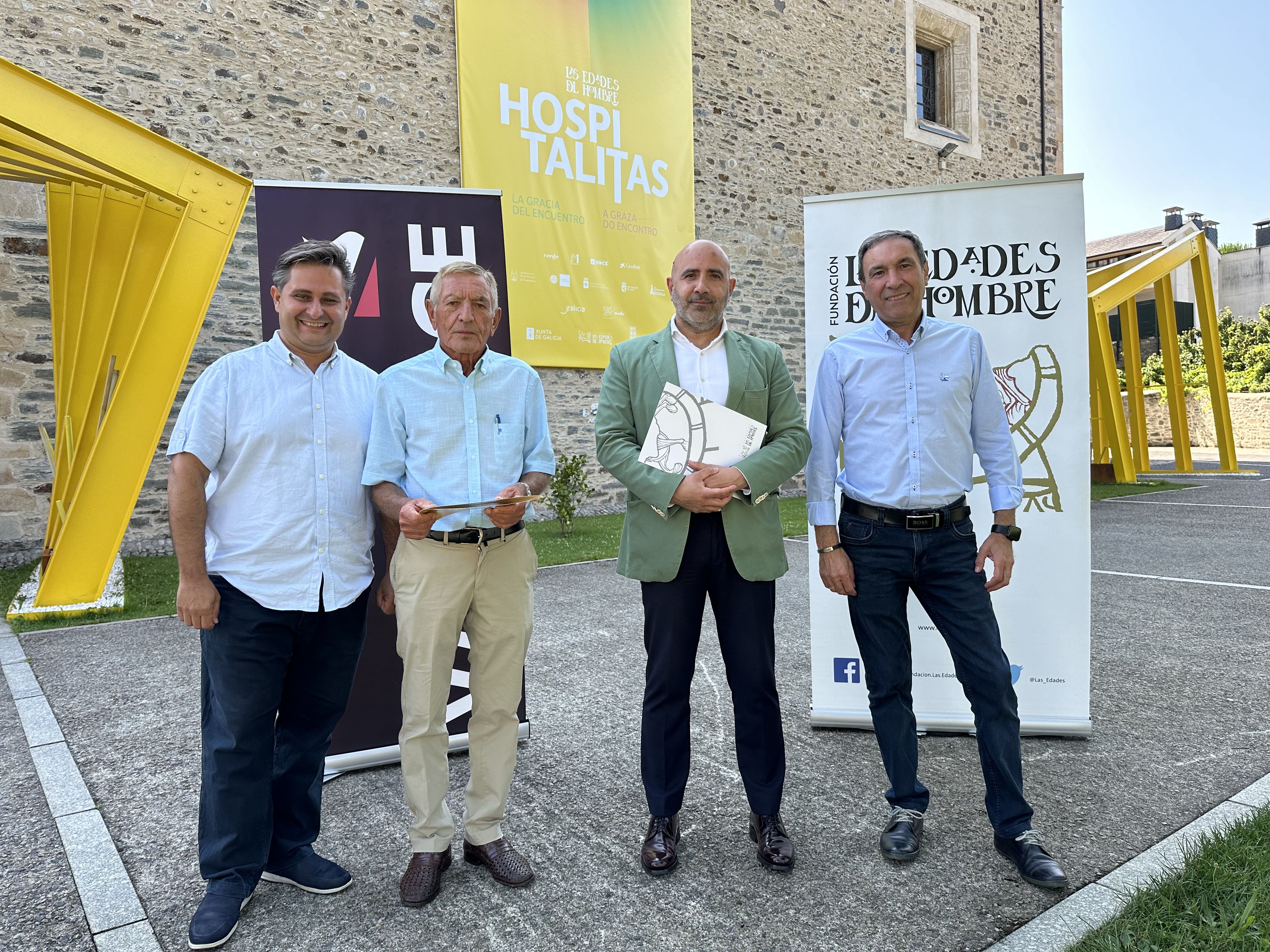 Valcarce y la Fundación han firmado una colaboración promocional.
