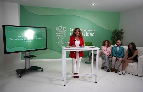 Presentación de propuestas por la vicerrectora, Pilar Marqués. | ICAL