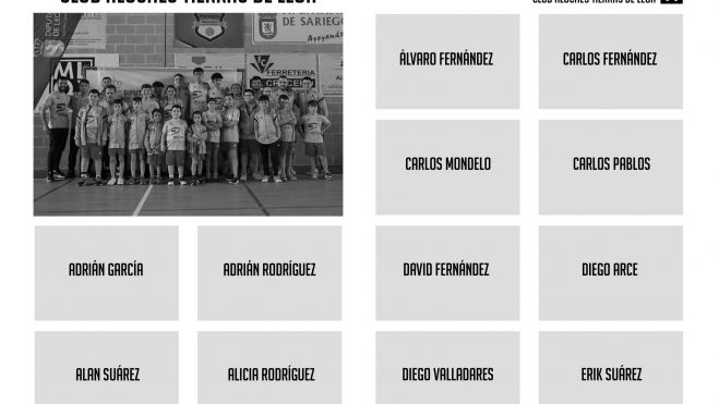 Una de las páginas del álbum sobre la que se pegarán los cromos. | L.N.C.