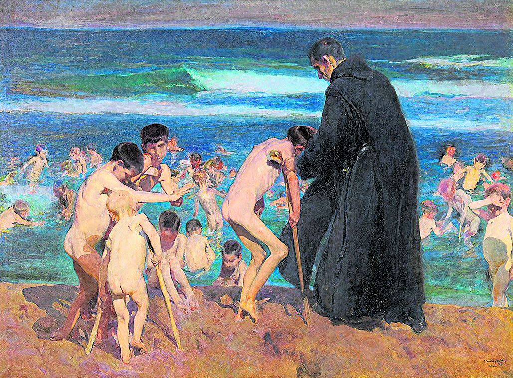 Imagen Joaquín Sorolla. ¡Triste herencia! 1899 Imagen Joaquín Sorolla. ¡Triste herencia! 1899