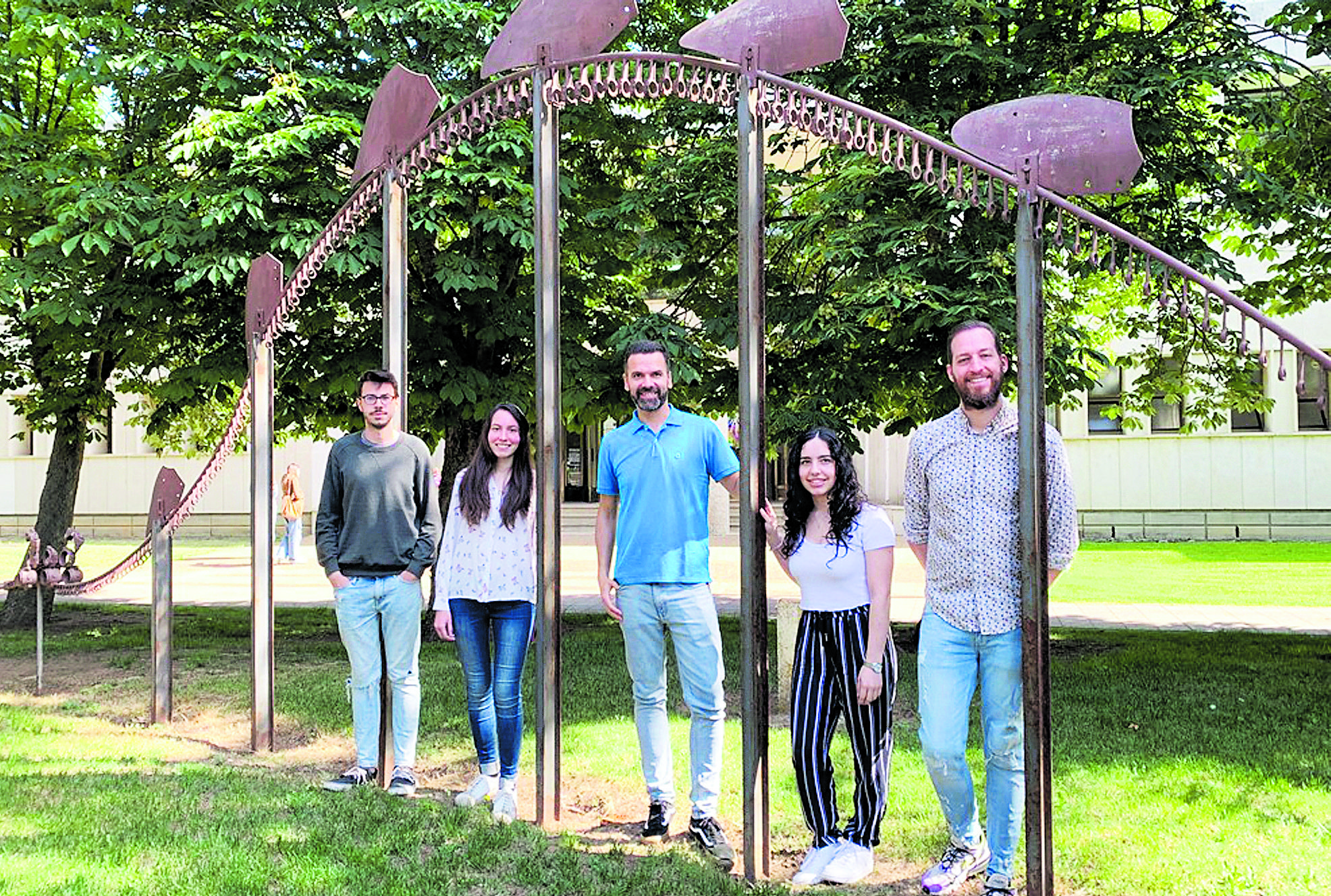 Integrantes del grupo de investigación de la ULE de este estudio. | L.N.C.