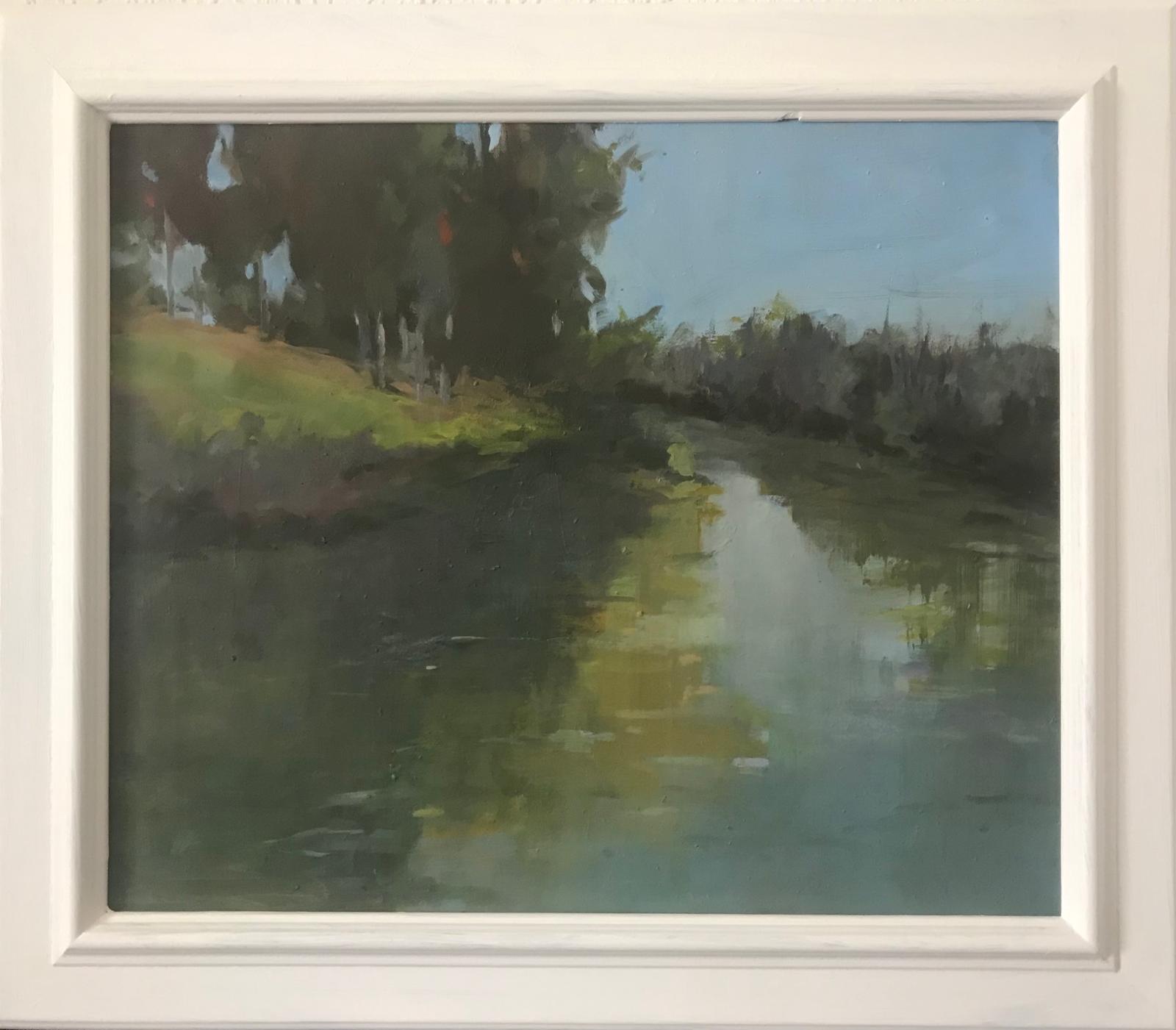 Una de las pinturas de la artista Candela.