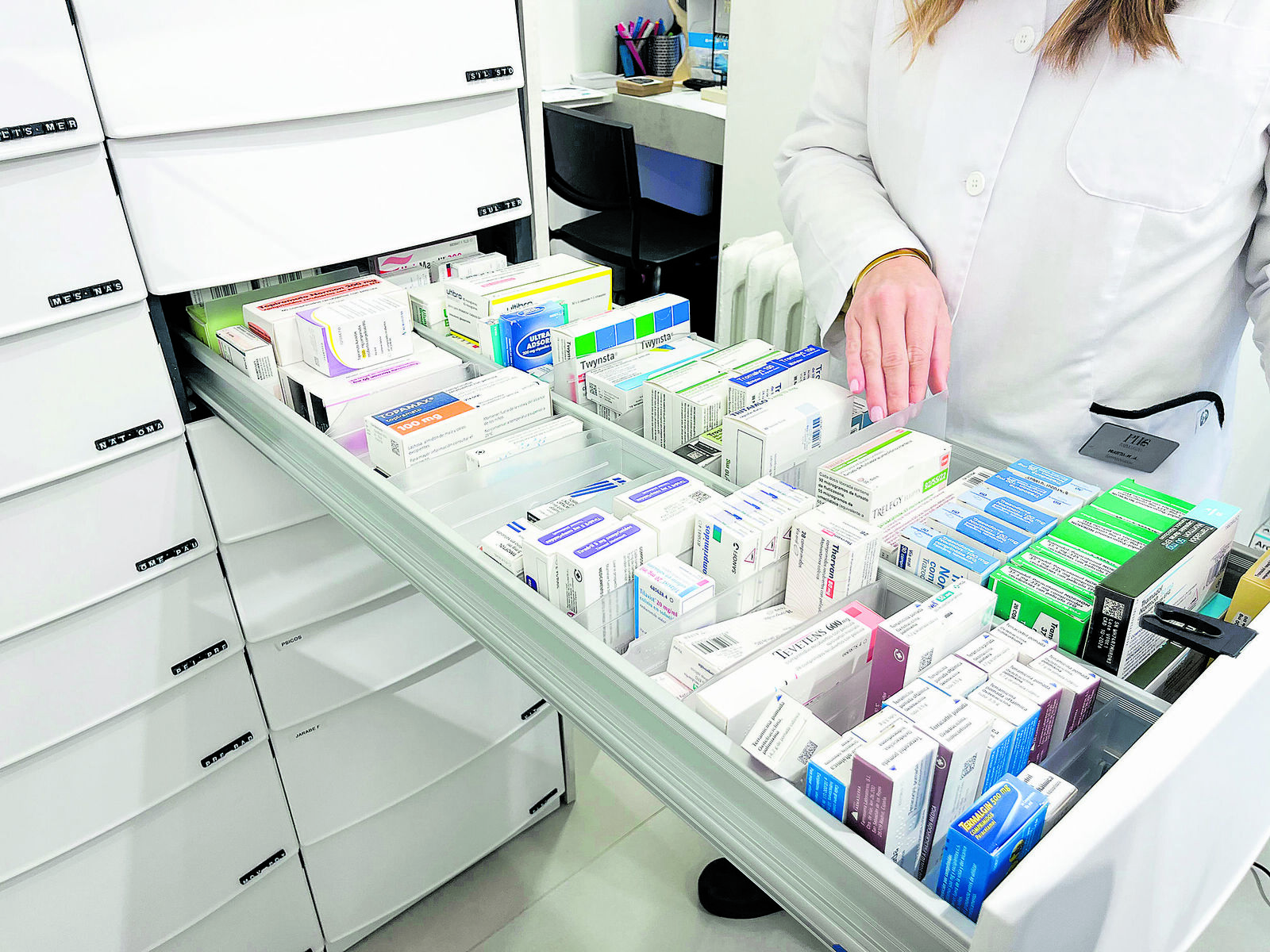 Medicamentos de una farmacia de León. | L.N.C.
