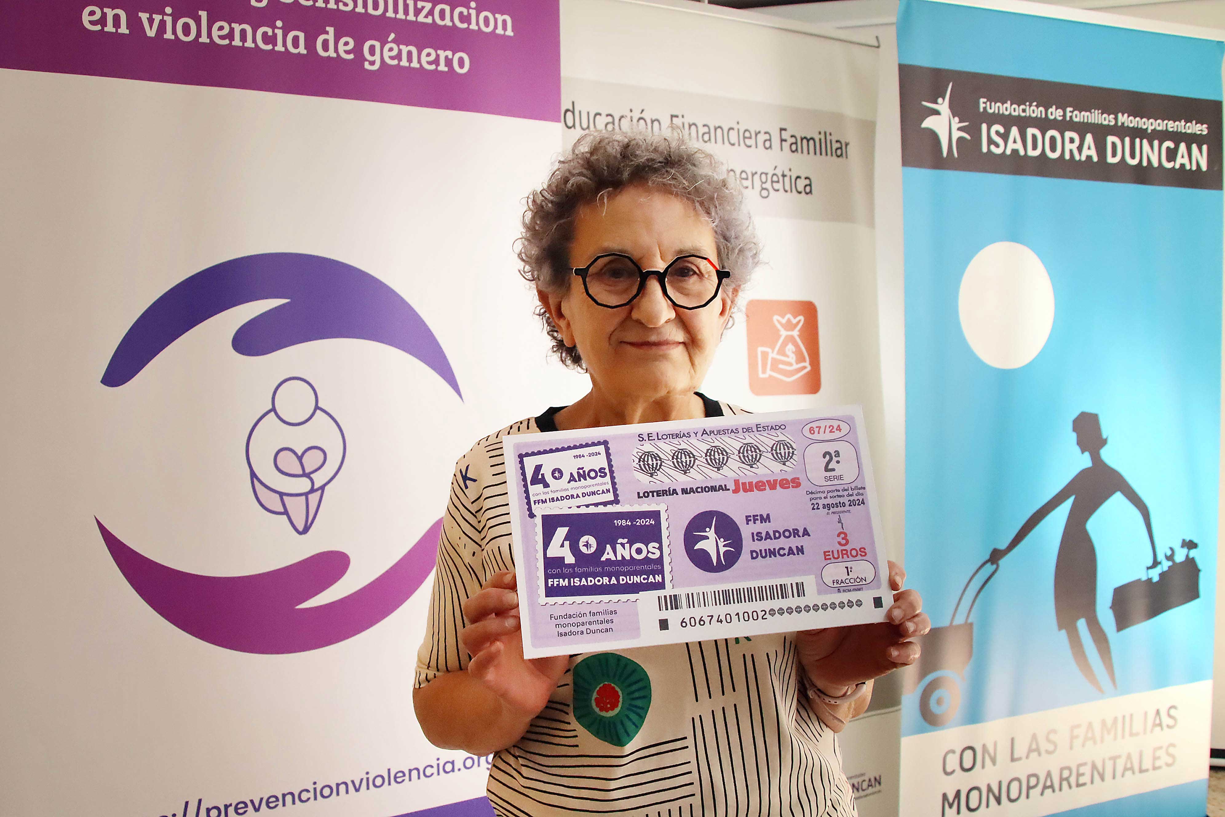 La presidenta de la Fundación Isadora Duncan de León, María García. | ICAL