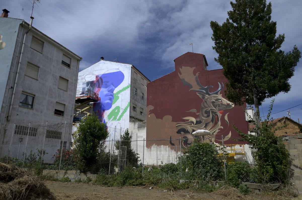 Arte urbano en La Bañeza Arte urbano en La Bañeza