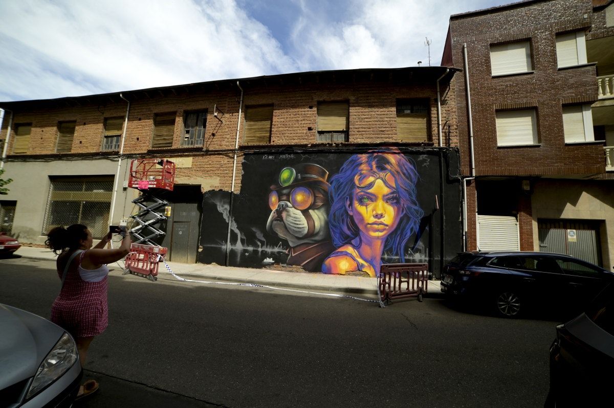 Arte Urbano en la Bañeza 05 Arte Urbano en la Bañeza 05