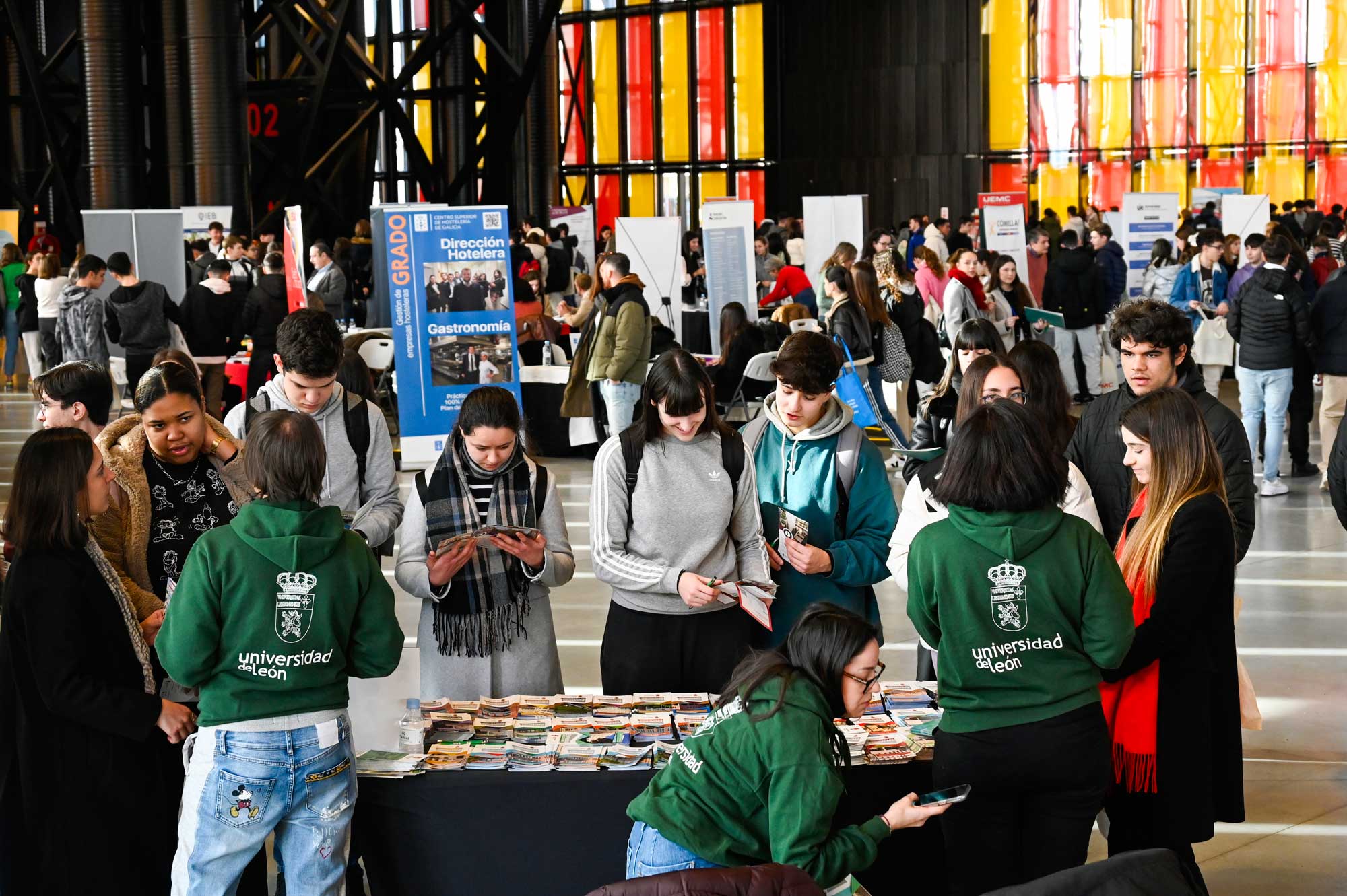 Participantes en la última edición de Unitour, que se celebró el pasado 1 de febrero en el Palacio de Exposiciones. | SAÚL ARÉN Participantes en la última edición de Unitour, que se celebró el pasado 1 de febrero en el Palacio de Exposiciones. | SAÚL ARÉN
