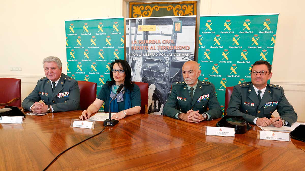 Presentación de la exposición ayer, en la Subdelegación. | ICAL