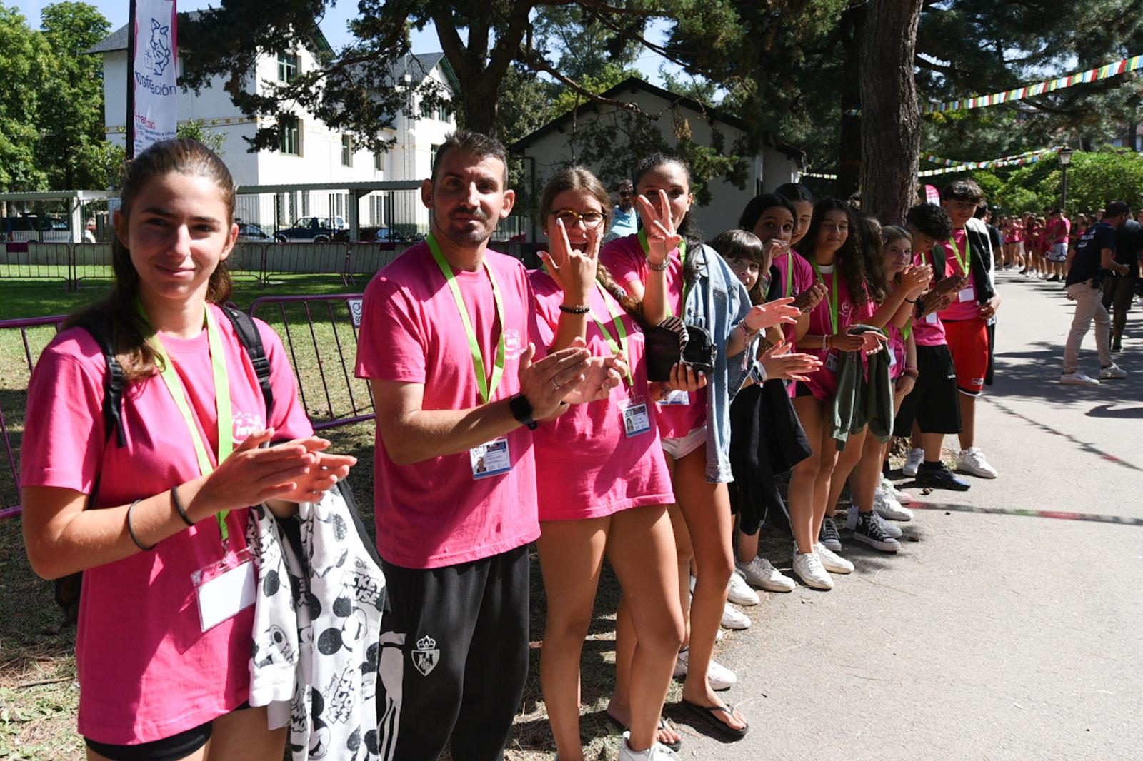 Aplausos de los voluntarios de Cima 2024. | L.N.C. Aplausos de los voluntarios de Cima 2024. | L.N.C.