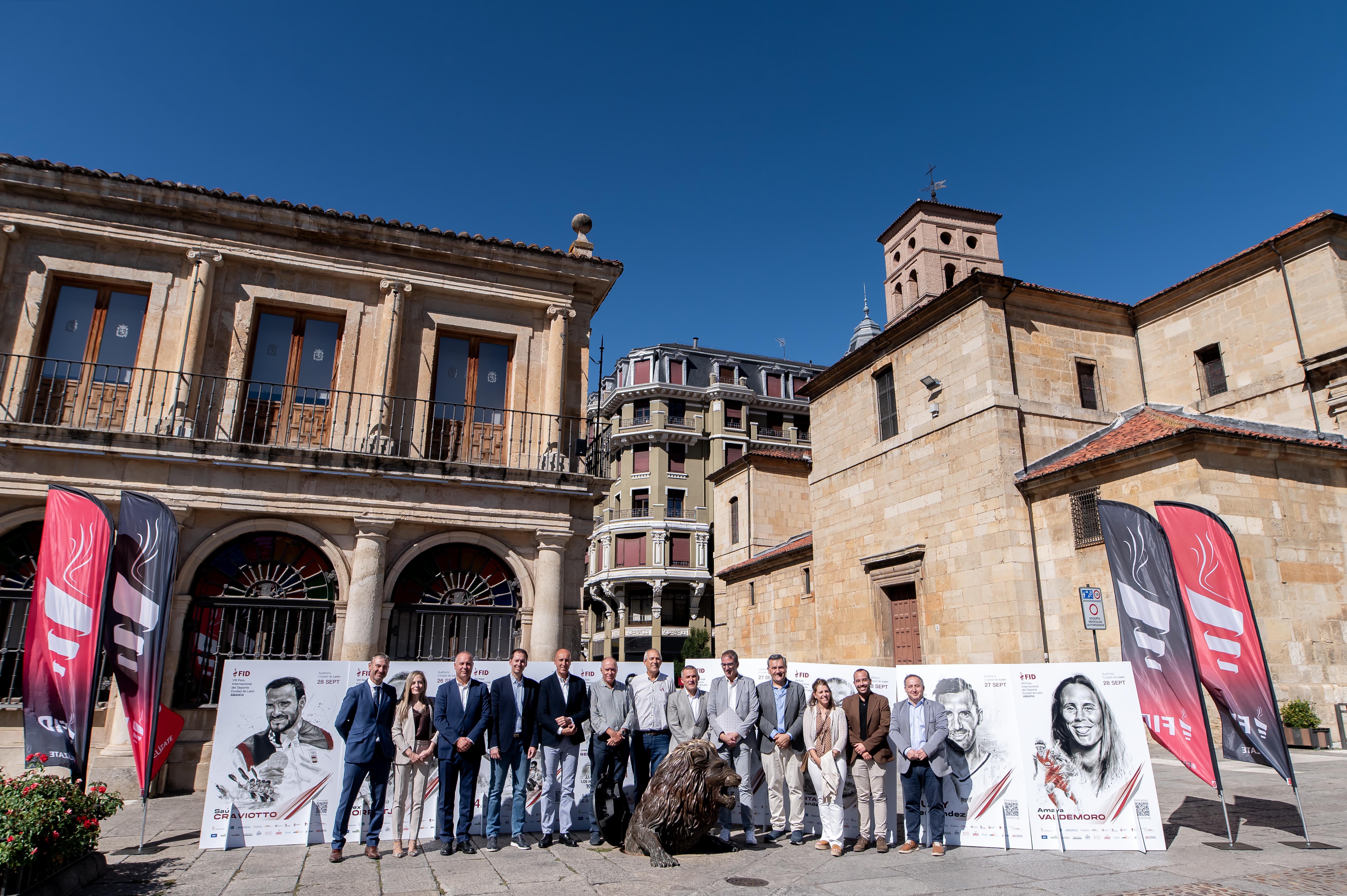 Momento de la presentación del FID Ciudad de León 2024 | FID
