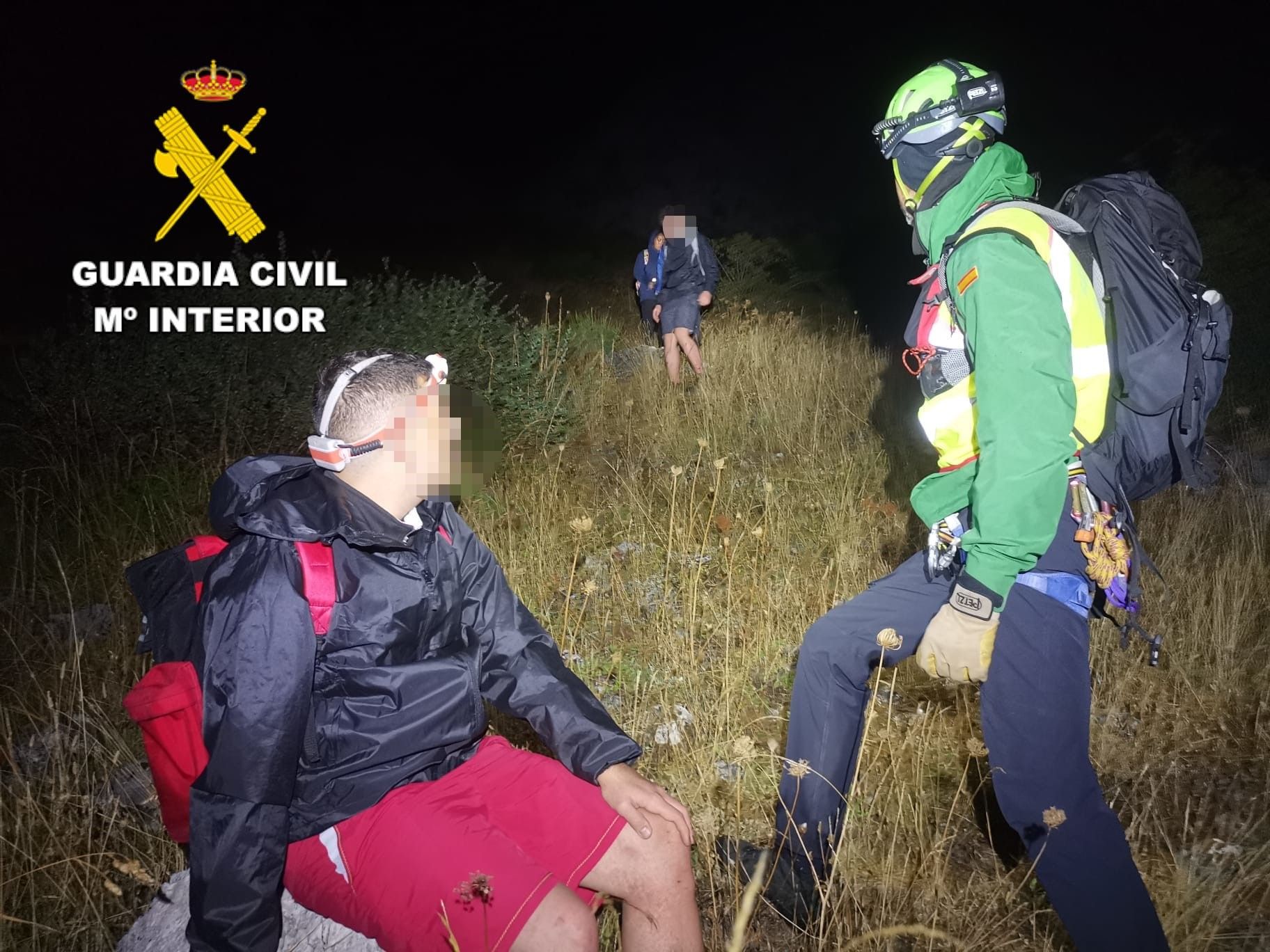 El rescate terminó a las dos de la madrugada. | L.N.C.