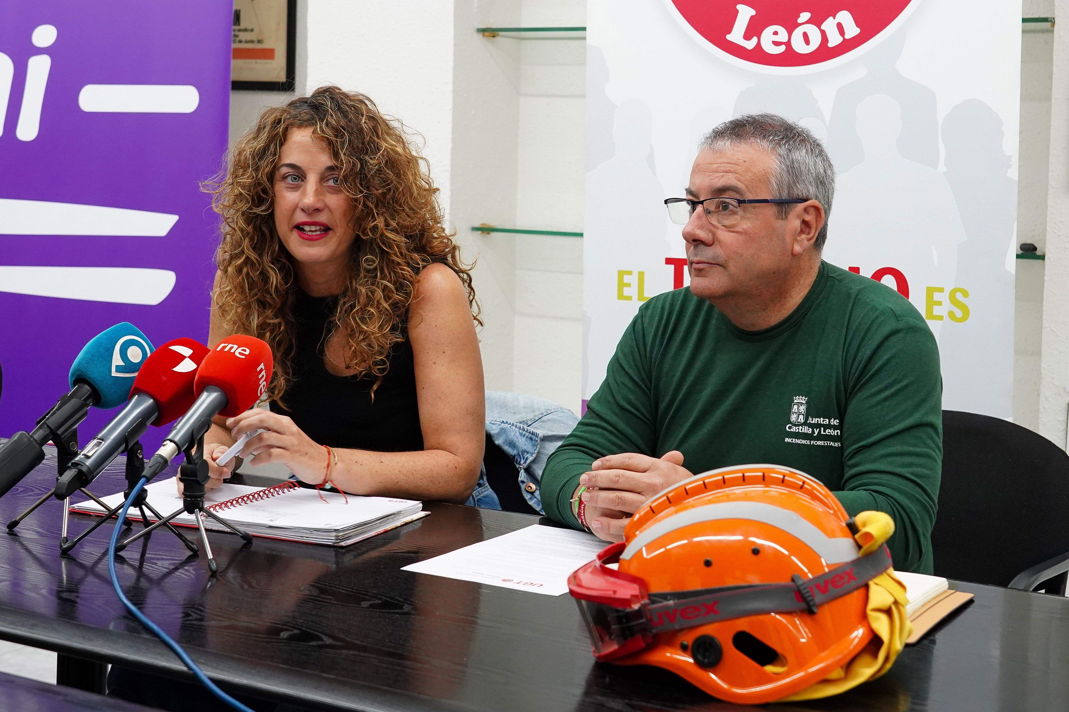UGT denuncia la reducción unilateral de efectivos contra los incendios ...