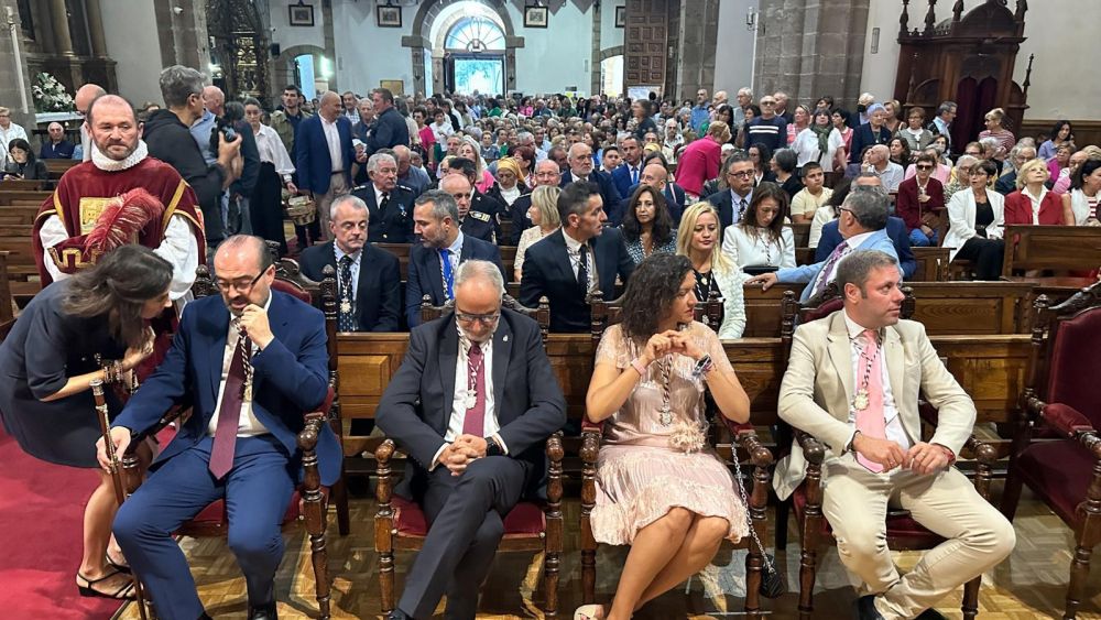 La Basílica de la Encina, repleta para el acto de acción de gracias. La Basílica de la Encina, repleta para el acto de acción de gracias.
