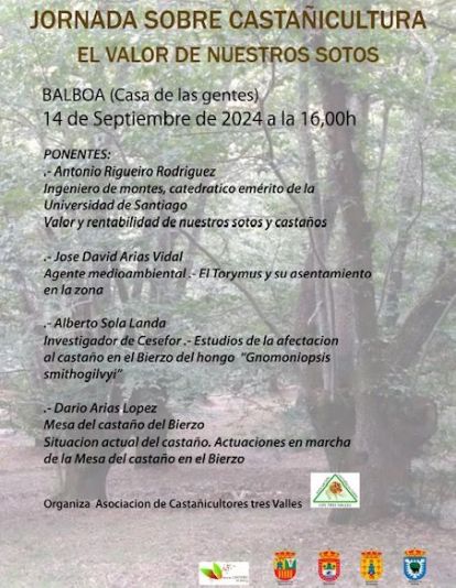 CARTEL JORNADA BALBOA 2024. CARTEL JORNADA BALBOA 2024.