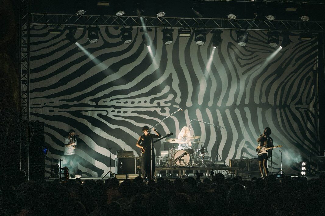 Sexy Zebras, durante su pasado concierto en Valencia de Don Juan. | HELVA