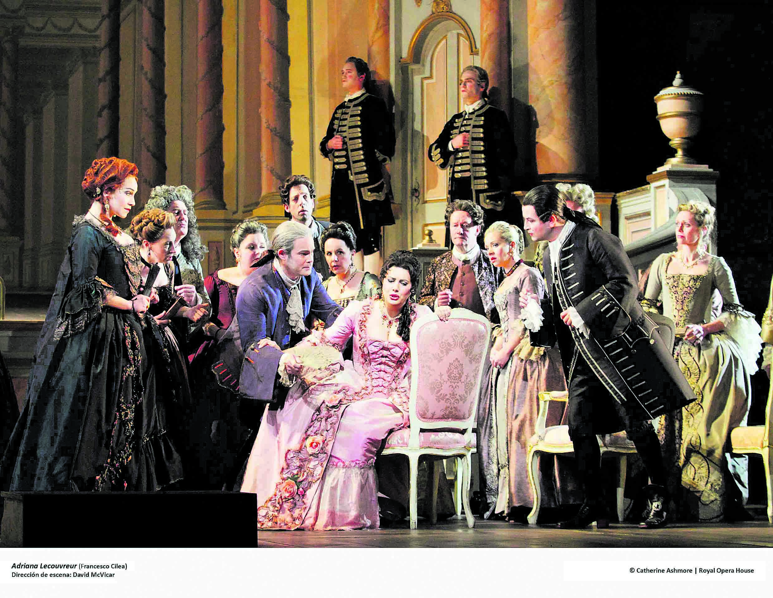 María Agresta en el papel de Adriana Lecouvreur. CATHERINE ASHMORE 