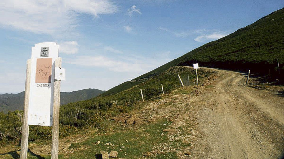 Imagen de la vertiente leonesa de la vía Carisa. | E. NIÑO