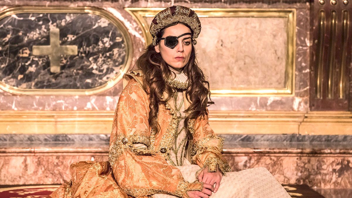 La actriz Irene Arcos personifica en la obra de Ana Diodado a la princesa de Éboli.