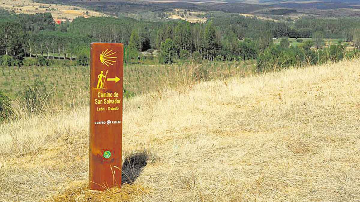 Imagen de archivo del Camino de San Salvador. | CUATRO VALLES