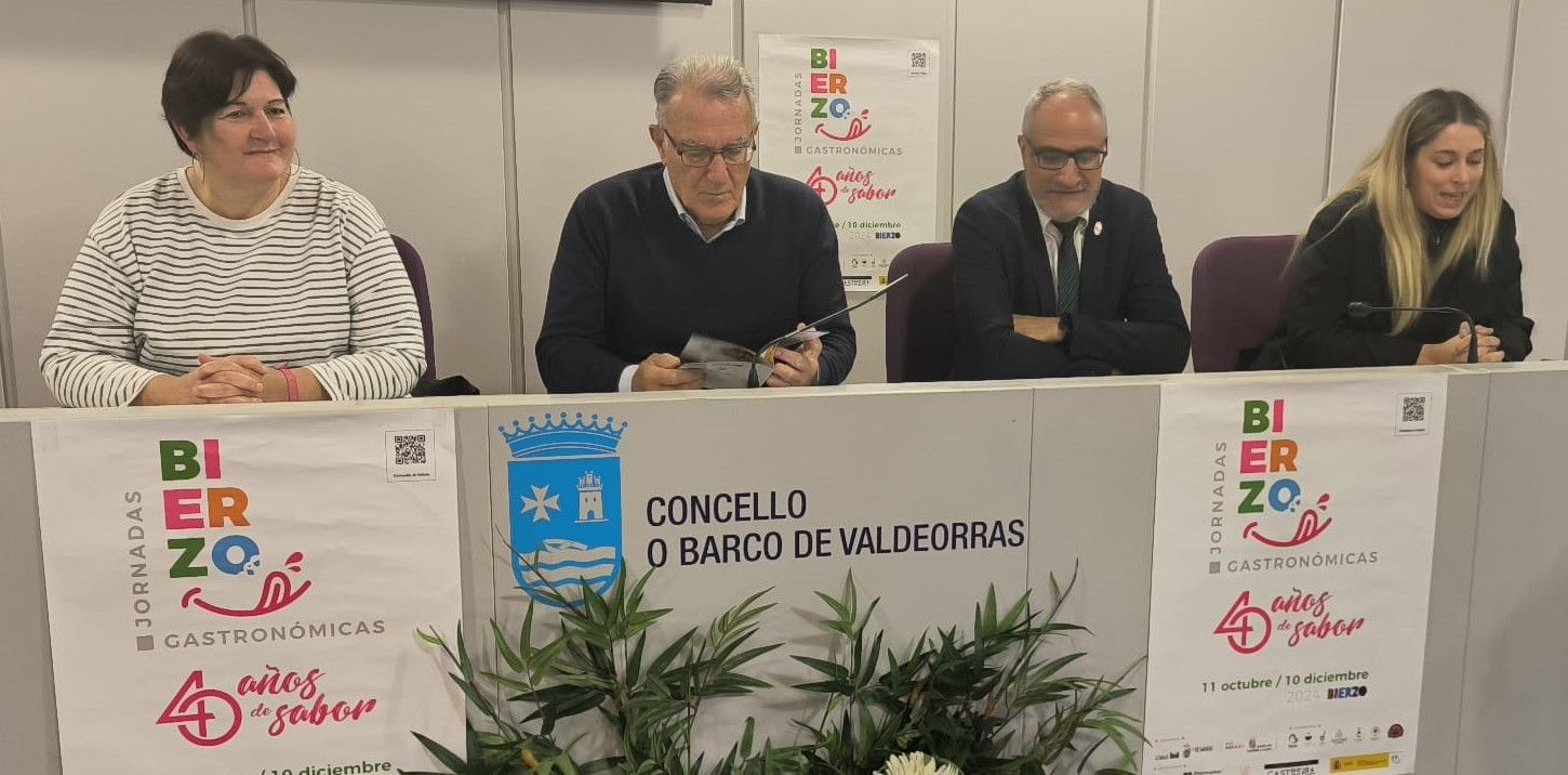 Presentación de las Jornadas Gastronómicas en O Barco de Valdeorras.