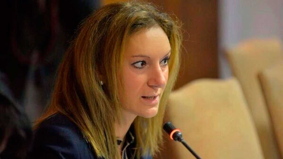 La concejala de Ciudadanos en el Ayuntamiento de Ponferrada Ruth Santín. La concejala de Ciudadanos en el Ayuntamiento de Ponferrada Ruth Santín.