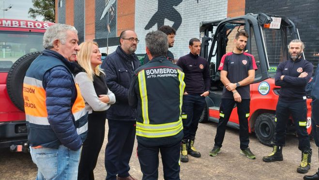 Segundo reemplazo de los bomberos de Ponferrada a la zona 0. Segundo reemplazo de los bomberos de Ponferrada a la zona 0.