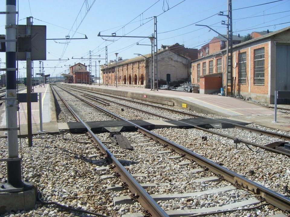 Estación de Astorga en una imagen de archivo. LNC