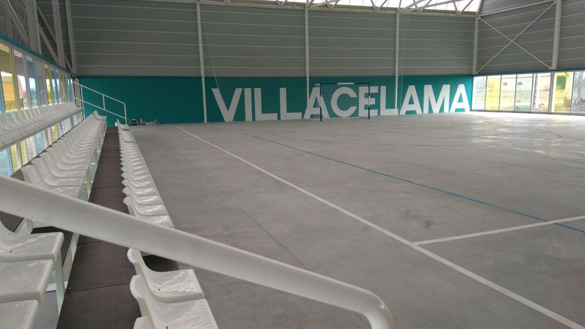 Las instalaciones del nuevo polideportivo cubierto de Villacelama. | L.N.C.