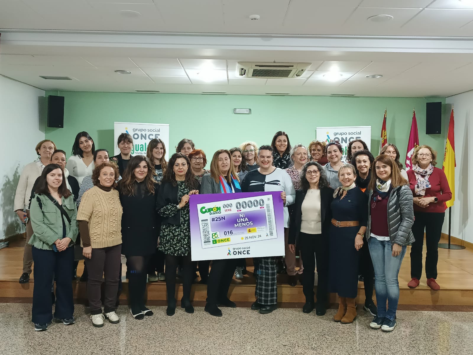 El cupón de la Once para el 25 de noviembre fue presentado en León.