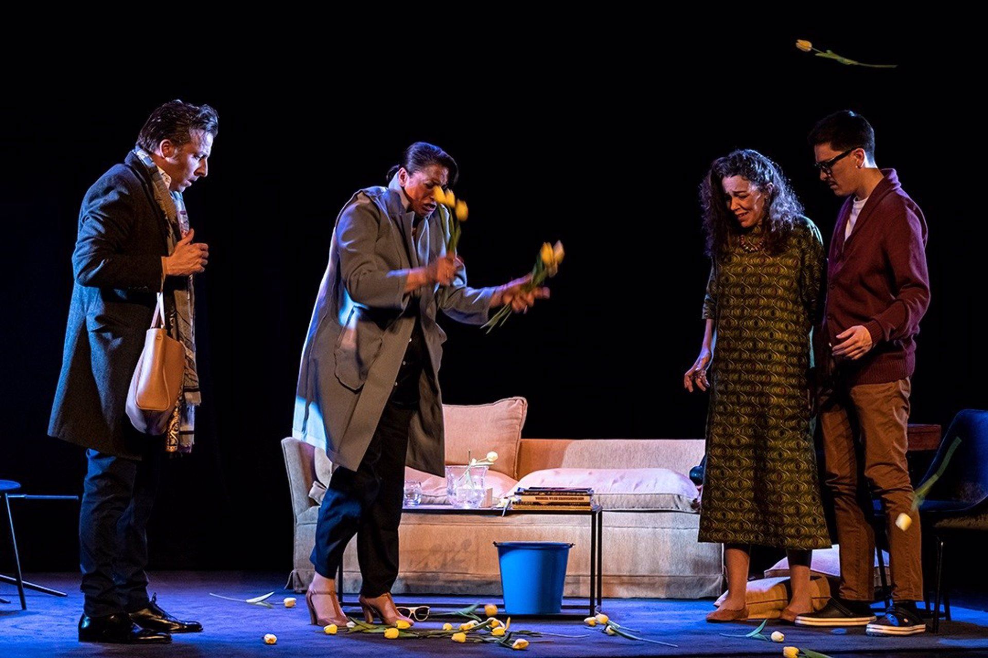 La obra de teatro 'Le Dieu du Carnage' ('Un Dios Salvaje'). TEATRO ALBÉITAR DE LEÓN