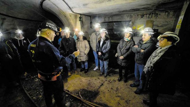 Puesta de largo de la Mina Escuela. MAURICIO PEÑA