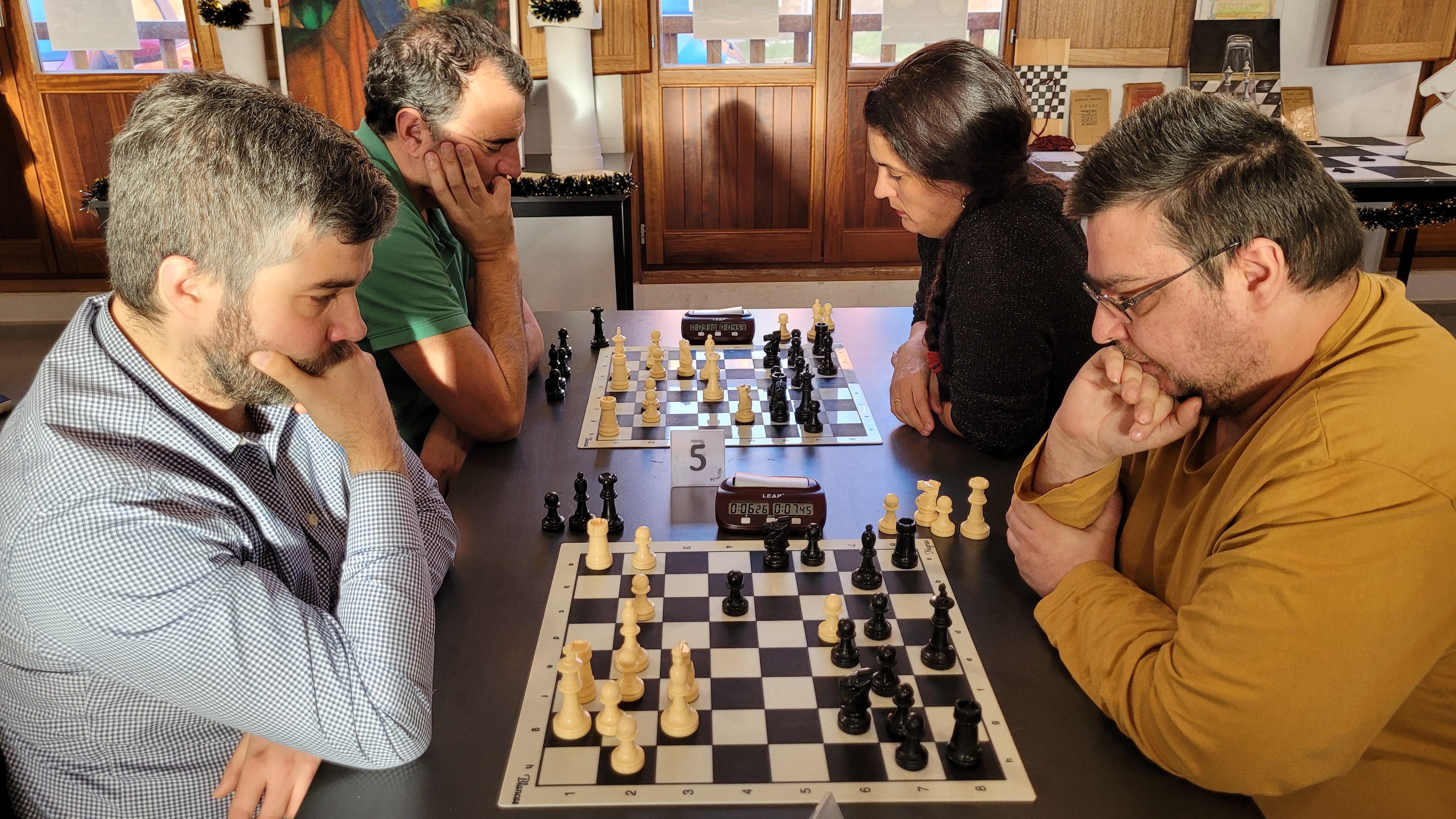 Una de las partidas de anteriores jornadas. 