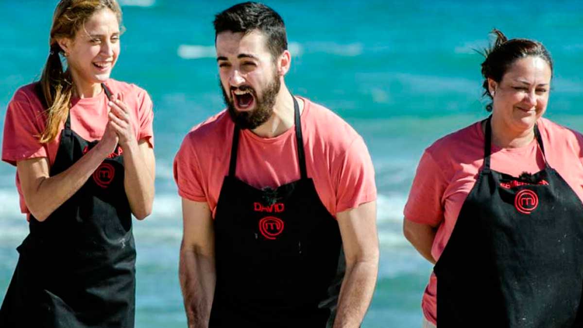 David celebra su vuelta a la competición. | TVE