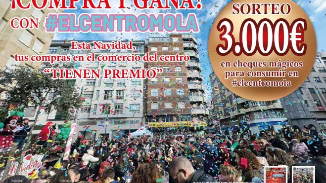 Cartel del sorteo de los cheques mágicos por un valor total de 3.000 euros. Cartel del sorteo de los cheques mágicos por un valor total de 3.000 euros.