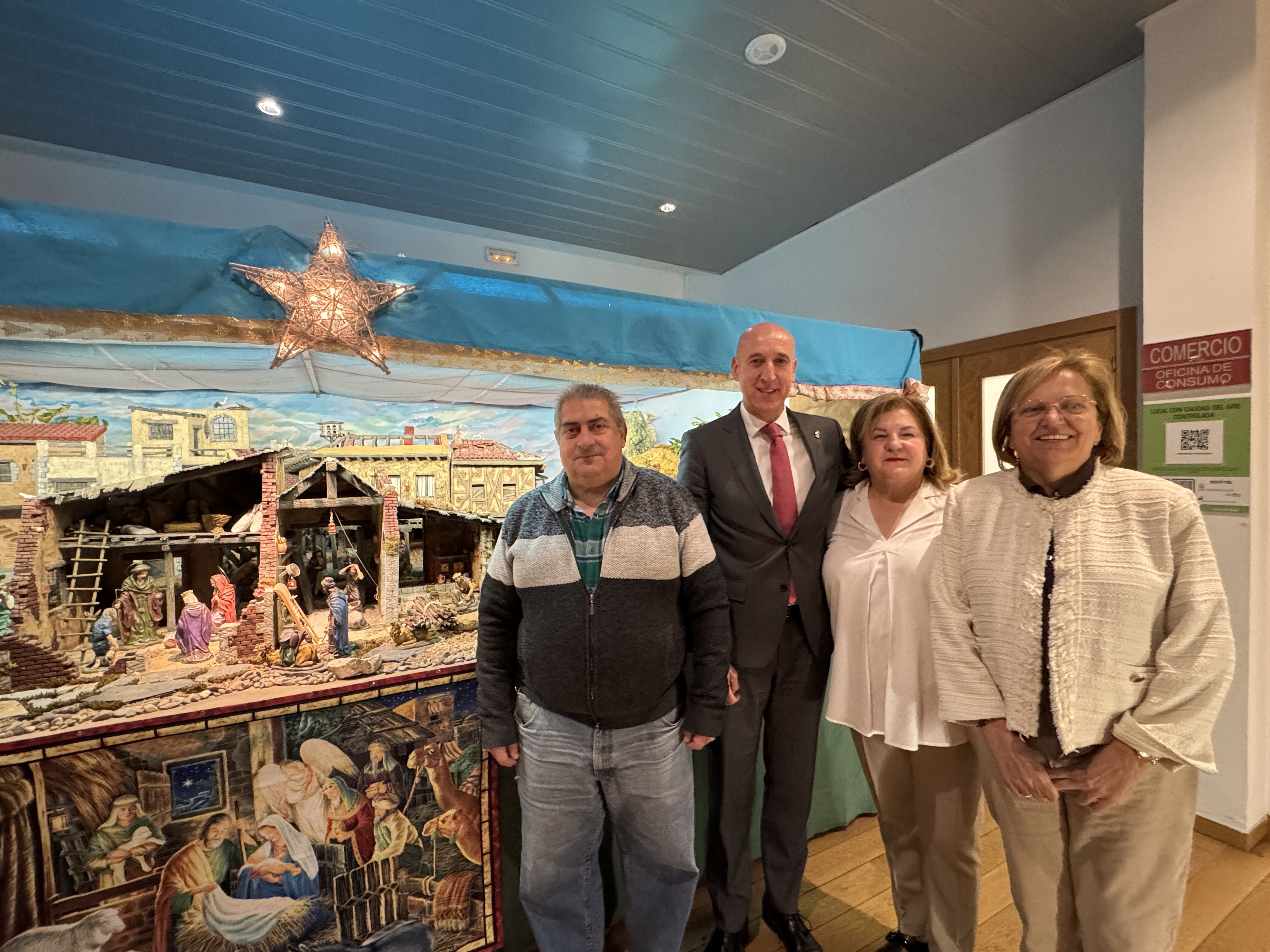 El Belén del Coto Escolar se puede visitar en San Marcelo.