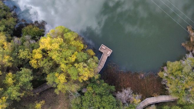 Segunda imagen ganadora, del Lago de Carucedo.