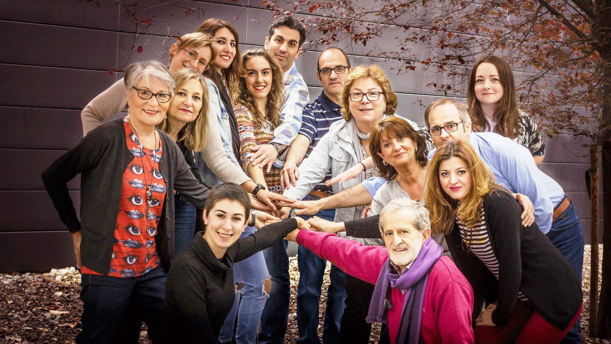 Los miembros del grupo de teatro Totum Revolutum. | L.N.C.
