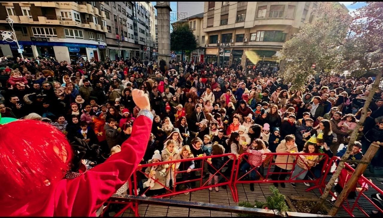 Primera edición de las campanadas infantiles. 
