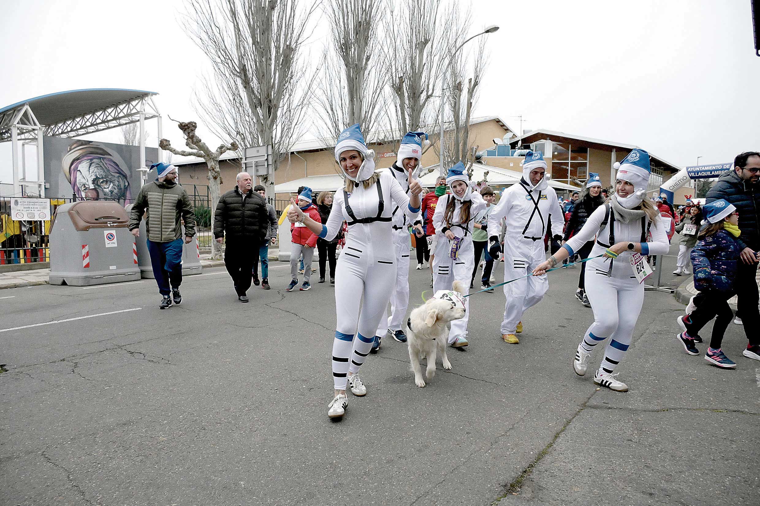 San Silvestre en Villaquilambre. | MAURICIO PEÑA