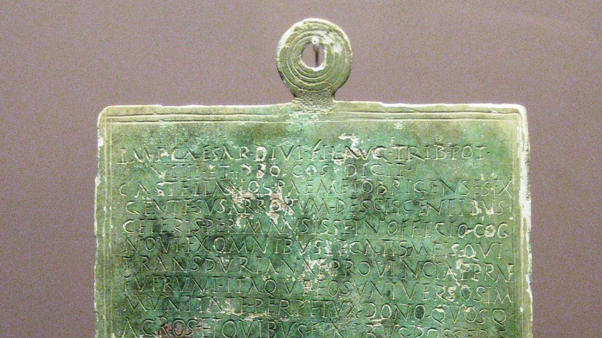 La pieza está en el Museo de León y data del siglo I antes de Cristo.