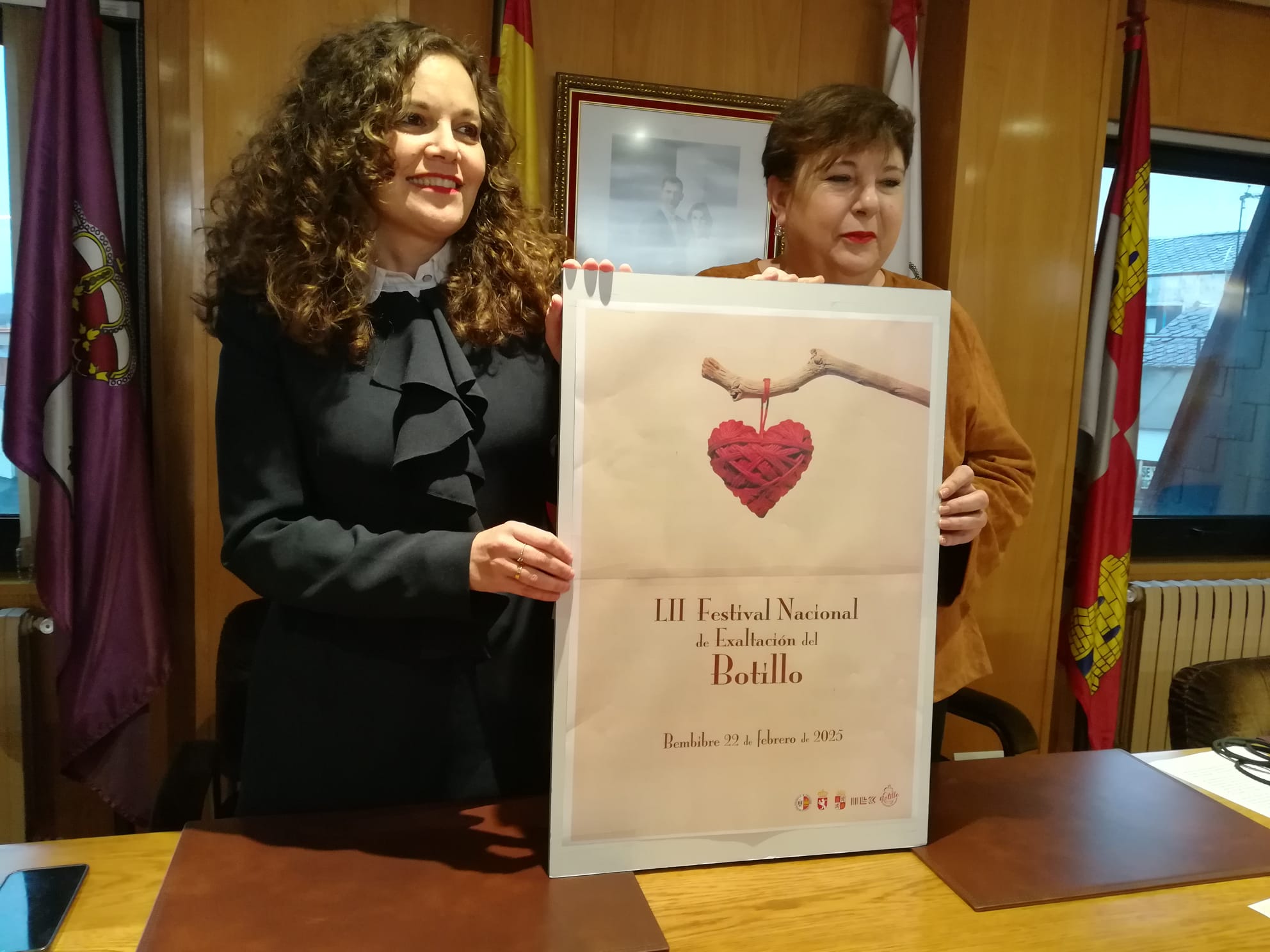 Presentación de uno de los  carteles del Festival del Botillo en ediciones anteriores. | MAR IGLESIAS